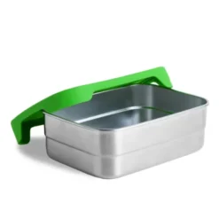 Brotdose Edelstahl mit Silikondeckel - SPLASH BOX XL 1180 ml
