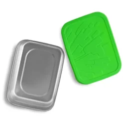 Brotdose Edelstahl mit Silikondeckel - SPLASH BOX XL 1180 ml