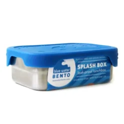 Brotdose Edelstahl mit Silikondeckel - SPLASH BOX L 700 ml