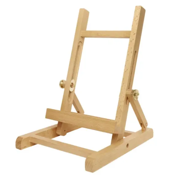 Buchständer / Tablethalter Holz - einstellbar