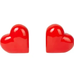 Buchstützen Herz - Buchständer Keramik LOVE
