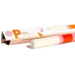 Bunte Stabkerze Pause – Alles zu seiner Zeit