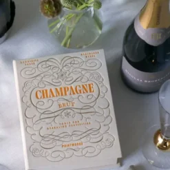 Champagner Set 2-teilig im Aufbewahrungsbuch – Champagneröffner & Champagnerverschluss