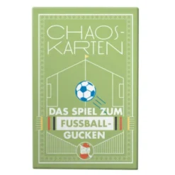 Chaoskarten Das Spiel zum Fußball Gucken - 51 Aufgabenkarten