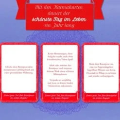 Chaoskarten Hochzeit Karma - 50 gute Taten fürs Brautpaar