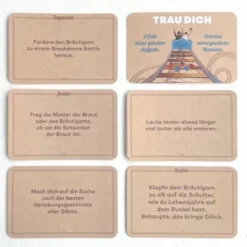 Chaoskarten Trau dich - Hochzeitsmissionen