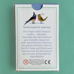 Chaoskarten Vogelhochzeit - Hochzeitsmissionen für Kinder