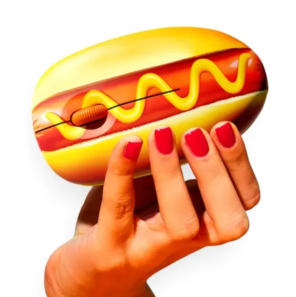 Computermaus Hot Dog, kabellos