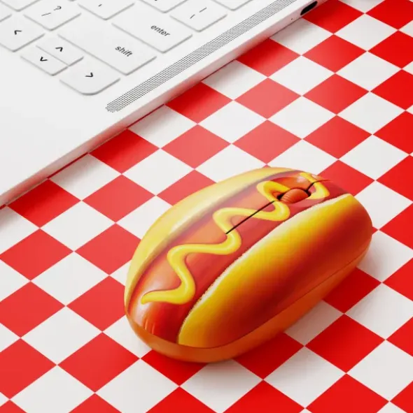 Computermaus Hot Dog, kabellos