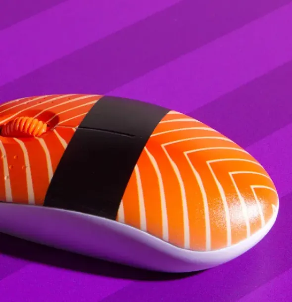 Computermaus Sushi, kabellos