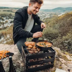 CRATE BOX - Feuerkorb, Getränkekiste, Grill, Hocker ...