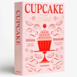 Cupcake Set im Aufbewahrungsbuch 17-teilig – Backzubehör für Muffins & Cupcakes