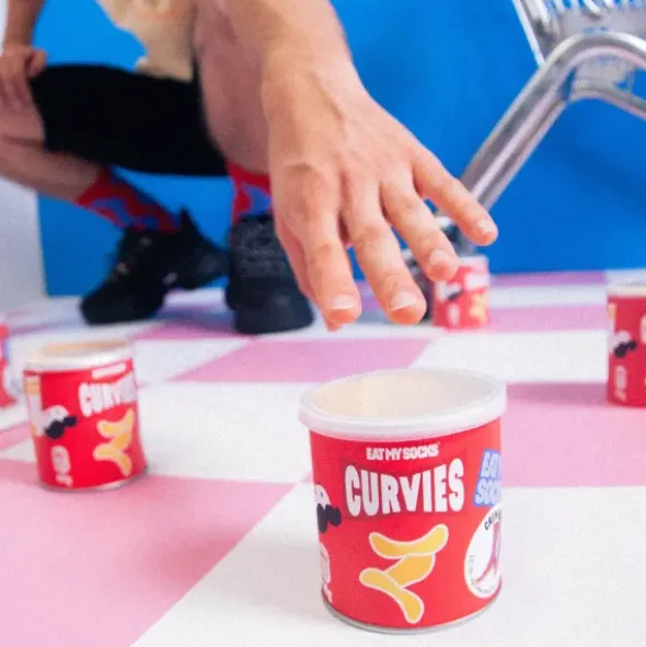 Curvies Socks - Chips Socken