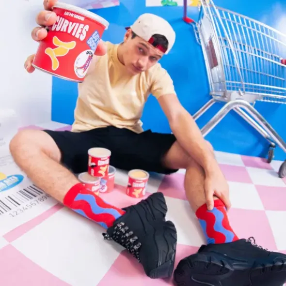 Curvies Socks - Chips Socken