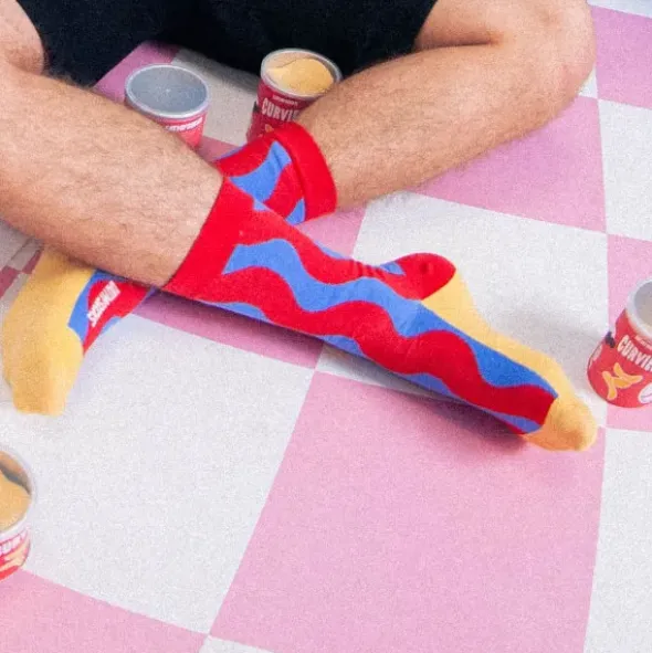 Curvies Socks - Chips Socken