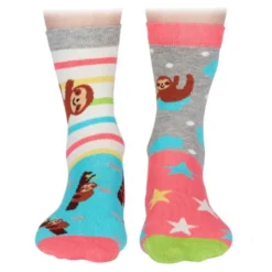 Damensocken Geschenkbox SLOTH IT! - 6 Socken, Gr. 37-42