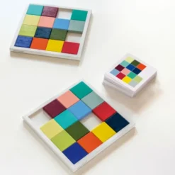 Das flotte Schiebespiel SKUBBE - Holzspiel bunt