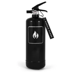 Design Feuerlöscher 2 kg, classic schwarz-silber