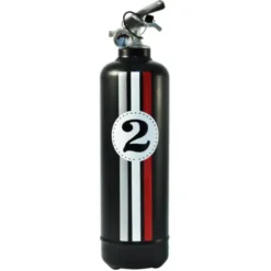 Design Feuerlöscher 1 kg FANGIO #2 schwarz