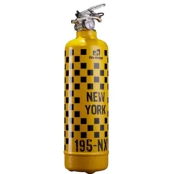 Design Feuerlöscher 1 kg NY TAXI gelb-schwarz