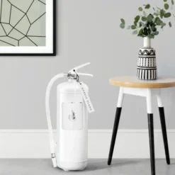 Design Feuerlöscher 6 kg, weiß