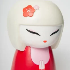 Design Vase / Organizer rot - Vase im japanischen Stil, 15 cm