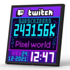 Digitaler Bilderrahmen PIXOO 64 - Pixel Display - WIFI