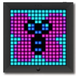 DIVOOM PIXOO - Digitaler Bilderrahmen mit Pixel Design zum Selbstgestalten