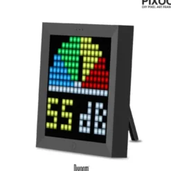 DIVOOM PIXOO - Digitaler Bilderrahmen mit Pixel Design zum Selbstgestalten