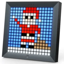 DIVOOM PIXOO - Digitaler Bilderrahmen mit Pixel Design zum Selbstgestalten