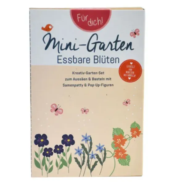 DIY Mini-Garten zum Anzüchten - Essbare Blüten