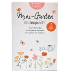 DIY Mini-Garten zum Anzüchten - Happy Birthday Blütenpracht