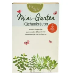DIY Mini-Garten zum Anzüchten - Küchenkräuter