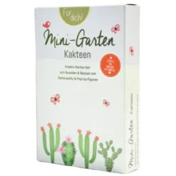 DIY Mini-Garten zum Anzüchten - Kakteen