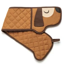 Doppelter Ofenhandschuh Hot Dog - Kochhandschuh Hund