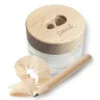 Dosenspitzer Holz / Doppelspitzer mit Namensgravur