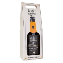 Duschgel Männer in Geschenkbox Bierflaschen-Optik 360 ml - Zeder & Zitrusduft