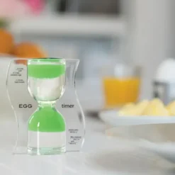 Eieruhr Sanduhr / EGG Timer, lime grün