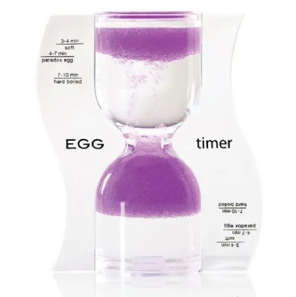 Eieruhr Sanduhr / EGG Timer, purple