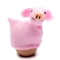 Eierwärmer SCHWEINCHEN gestrickt (handmade)