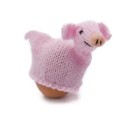Eierwärmer SCHWEINCHEN gestrickt (handmade)
