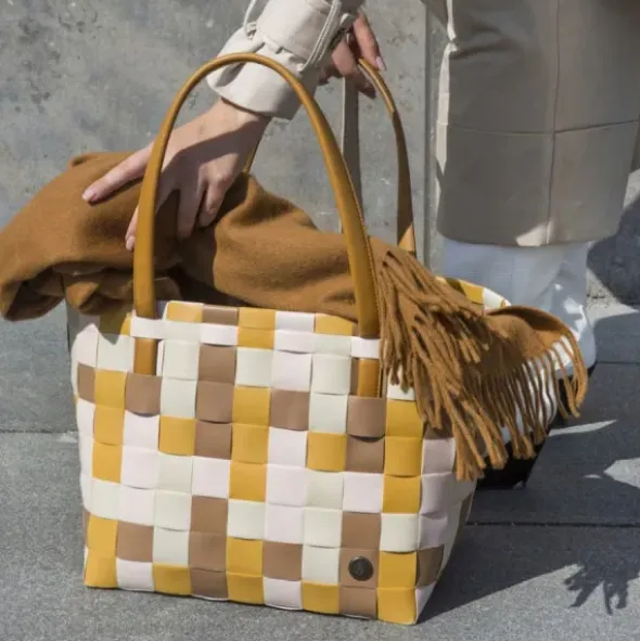 Einkaufstasche / Shopper COLOR BLOCK - honey mix