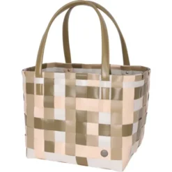 Einkaufstasche / Shopper COLOR BLOCK - khaki mix