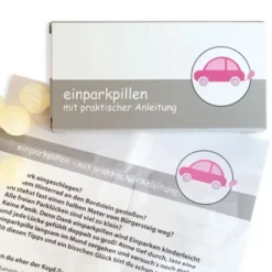 Einparkpillen mit praktischer Anleitung