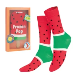 Eiscreme Socken FROZEN POP - Wassermelone