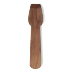 Eisschaber Nussholz / Eislöffel Portionierer Holz 21 x 5 cm