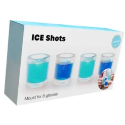 Eiswürfelform ICE SHOT - Silikonform für 8 Eis-Schnapsgläser