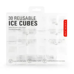 Eiswürfel ICE CUBES - Kunststoff klar, wiederverwendbar, 30 Stück