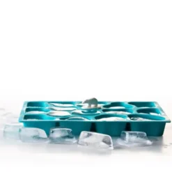 Eiswürfelzubereiter POLAR ICE TRAY blau - 15 Eiswürfel