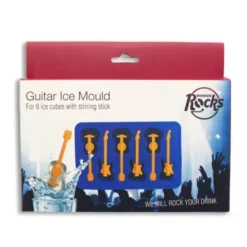 Eiswürfelzubereiter ROCK GUITARS - 6 Gitarren Eiswürfel